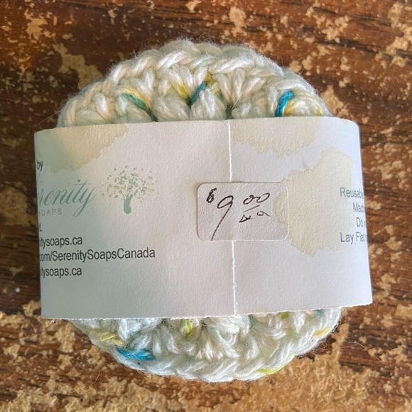 Cotton face scrubbies reusable face scrubs - Picture 3 of 3